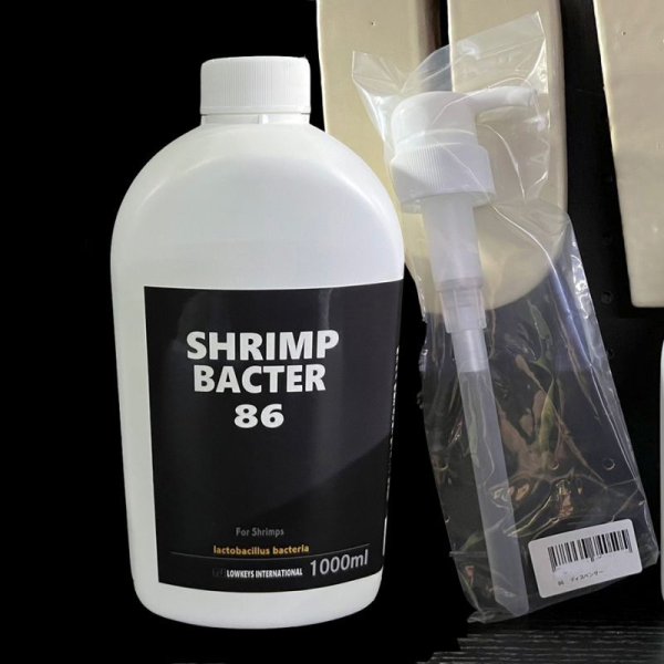 画像1: SHRIMP BACTER 86 1L(専用ディスペンサー付き） (1)